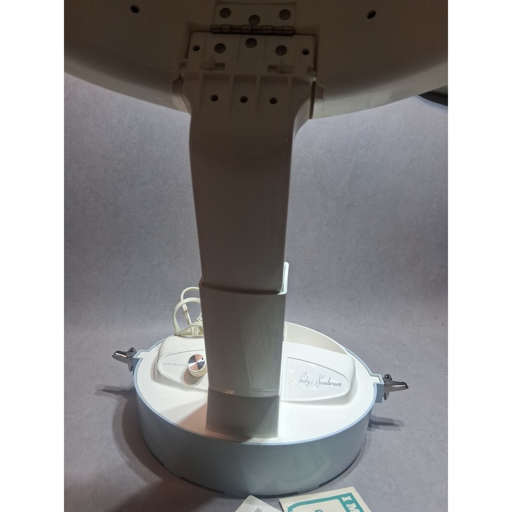 Vintage Portable Bonnet Salon Style Hair Dryer Lady Sunbeam Model HD-25 Works - Picture 5 of 10